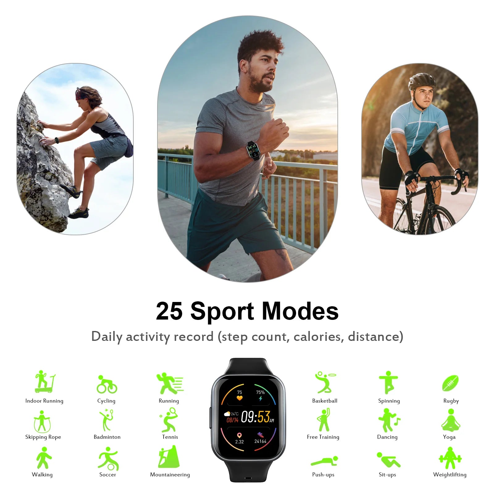 Nerunsa Smart Watch
