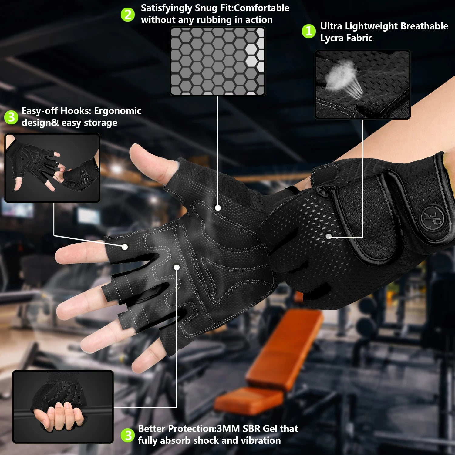 Guantes Gym